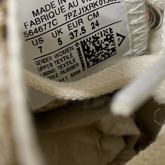 Converse Chuck Taylor All Star Lift Ox Casual Sz 7 - Picture 7 of 7